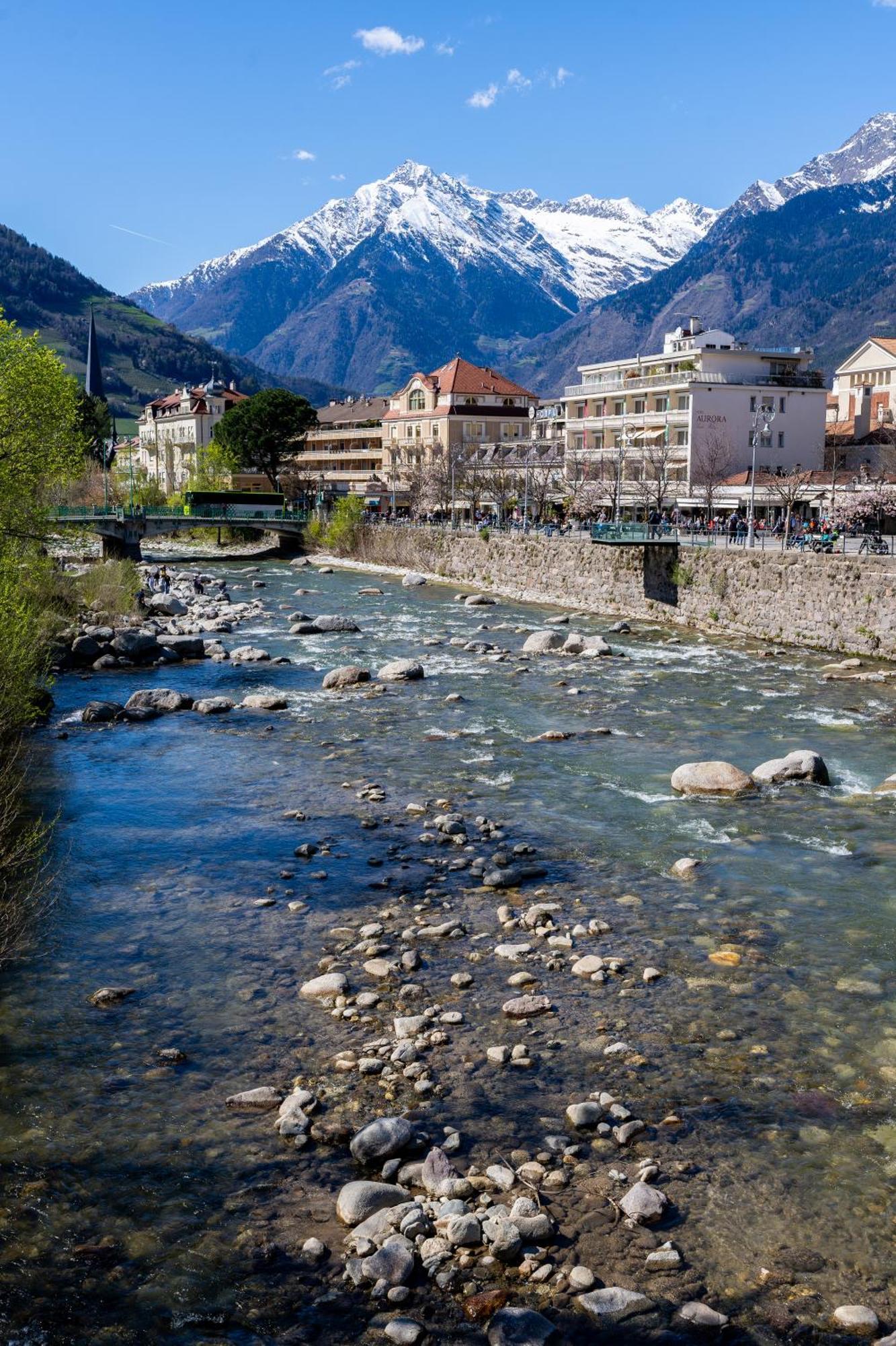 Apartamento Ausblick Kleinjuwel Mit Panoramablick + Garage Merano Exterior foto
