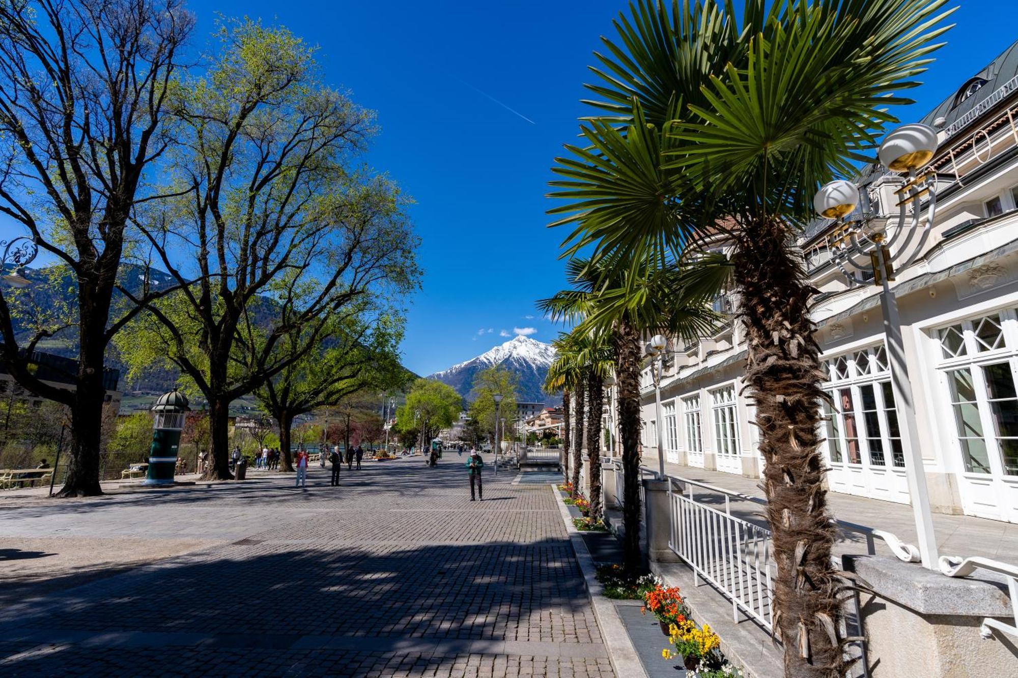 Apartamento Ausblick Kleinjuwel Mit Panoramablick + Garage Merano Exterior foto